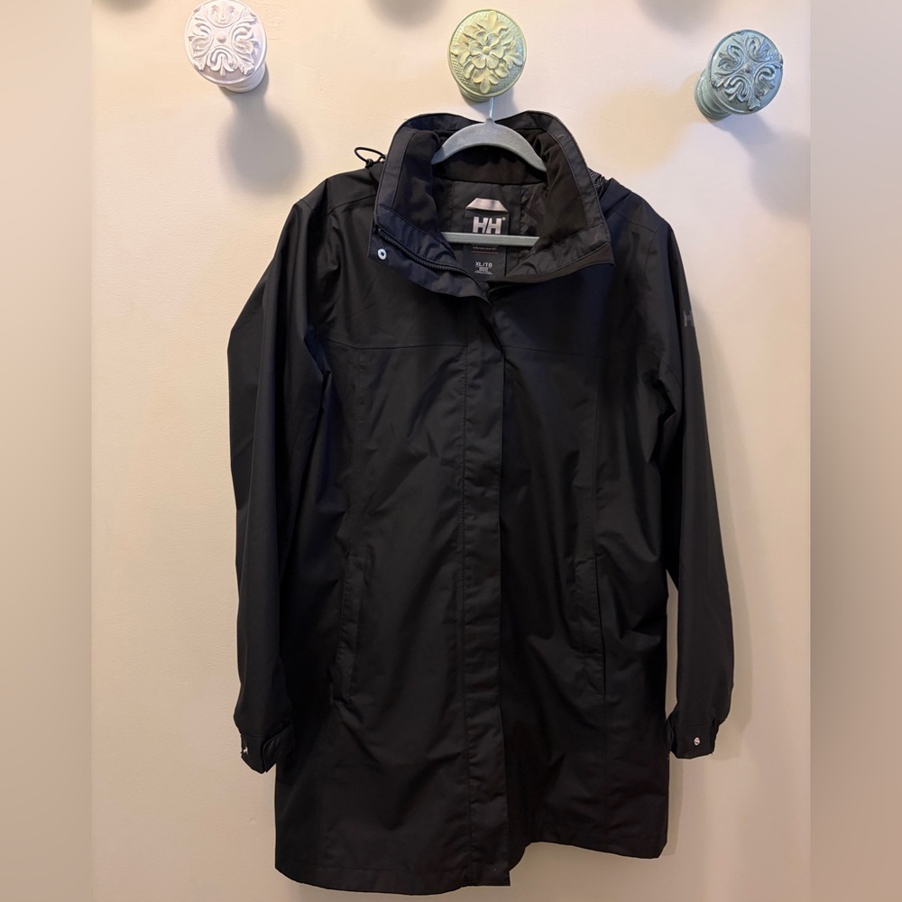 Helly Hansen Black Rain Jacket
